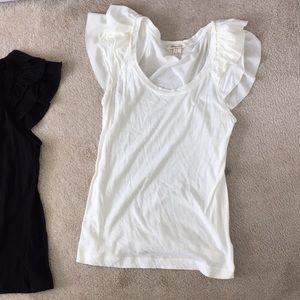 Angel sleeve ruffle T-shirts selling as a lot